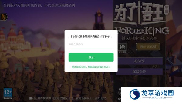 为了吾王游戏