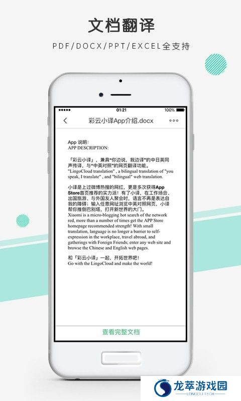 彩云小译翻译